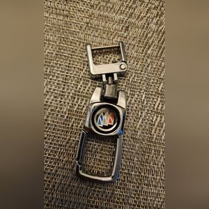 Buick Silver Keychain with Logo